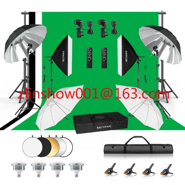 Photography Umbrella Light - معدات استوديو الصور 2.6*3 م/2*3 م