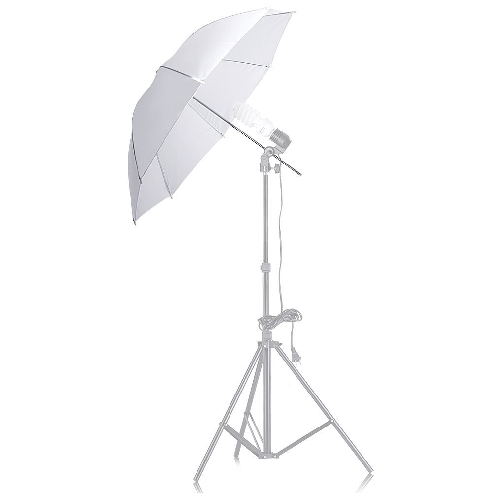 مظلة تصوير محمولة بيضاء ناعمة  - مراجعة Photography Umbrella Light وسعره