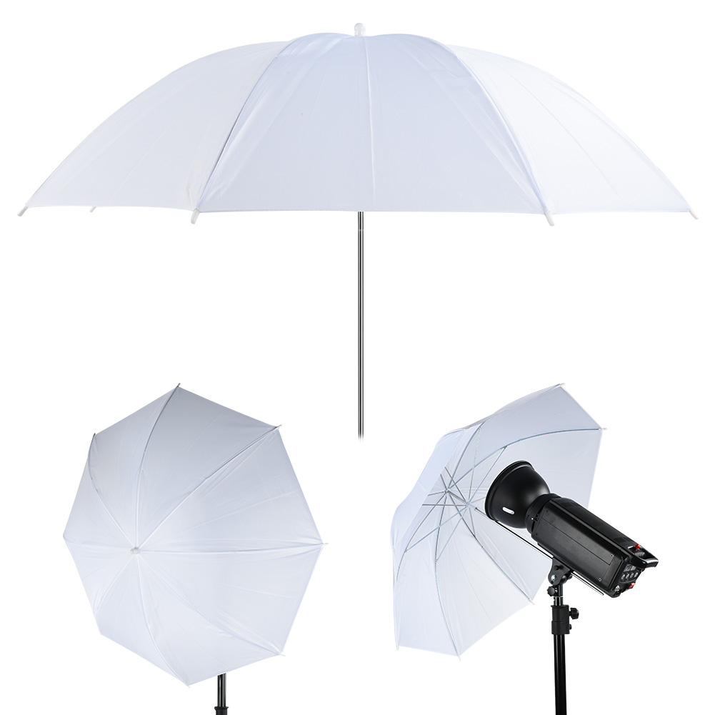 مظلة ناعمة بيضاء شفافة مقاس 33 - مراجعة Photography Umbrella Light وسعره
