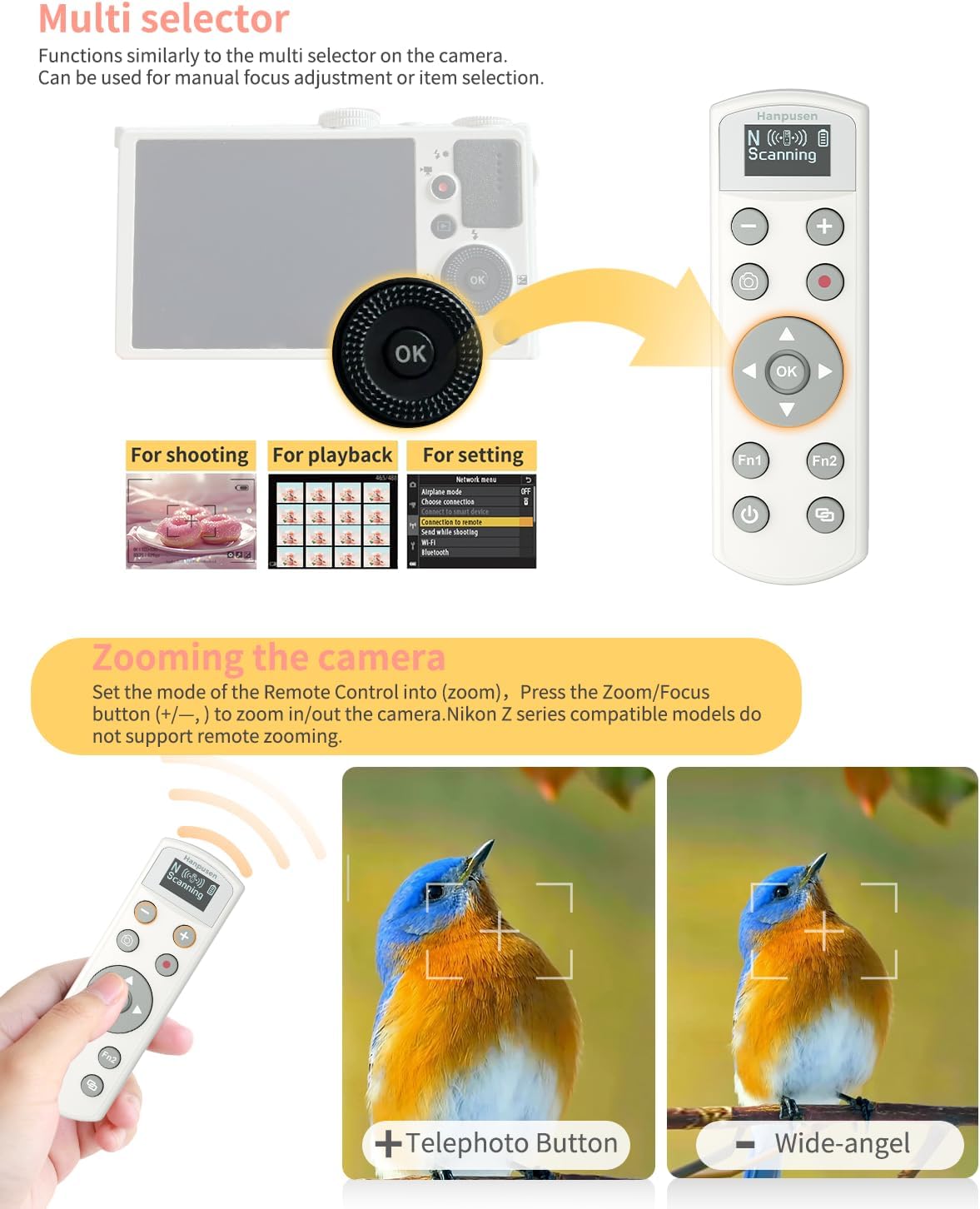 الأبيض ML-L7 USB-C اللاسلكية ا - مراجعة Nikon Camera Z6 Iii وسعره