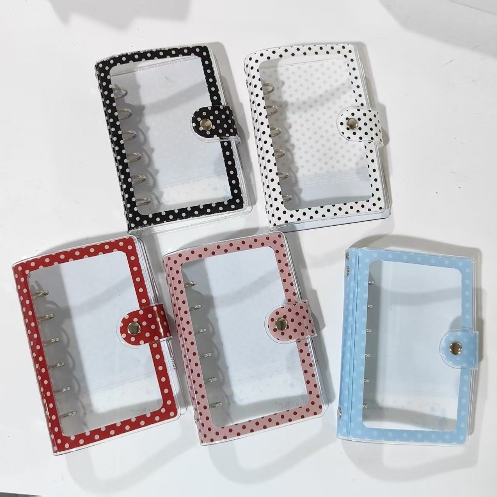غطاء مجلد A7 من PVC شفاف بنقاط - مراجعة Photography Portfolio وسعره