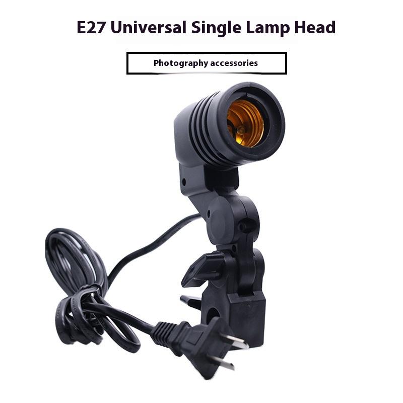كابل أسود بطول 1.8 متر مع قاعد - مراجعة Photography Umbrella Light وسعره