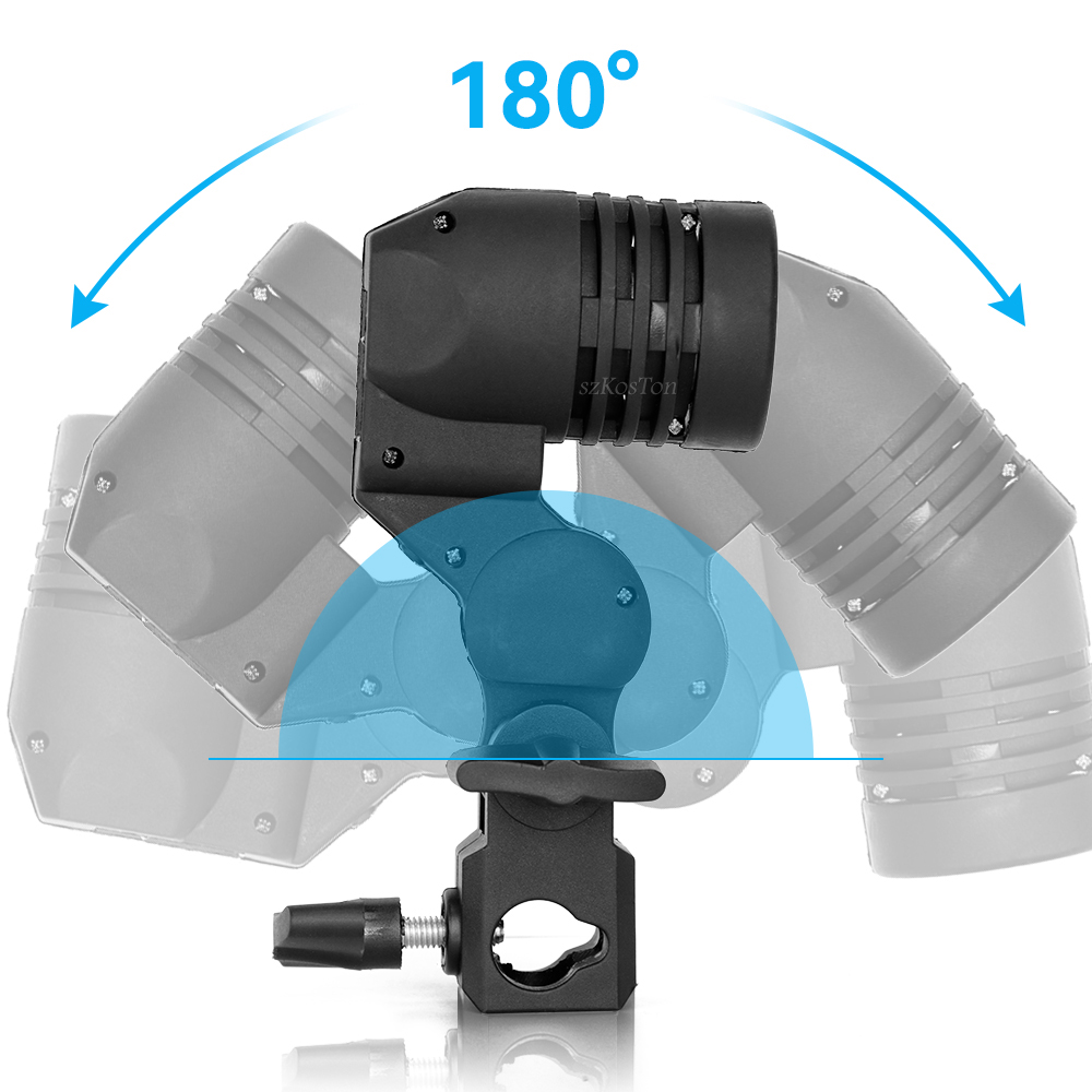 حامل لمبة برأس واحد لإضاءة الص - مراجعة Photography Umbrella Light وسعره