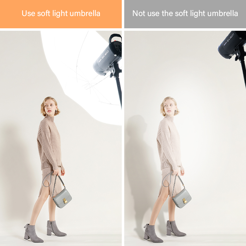 مظلة ناشرة للضوء الشفافة البيض - مراجعة Photography Umbrella Light وسعره