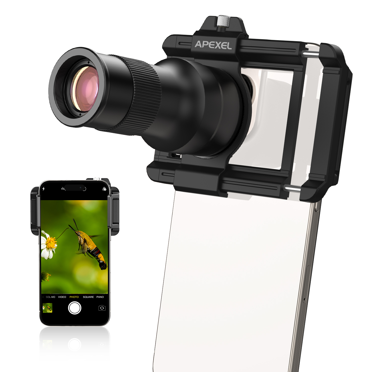 حامل عدسة ماكرو تيليفوتو APEXE - مراجعة Photography Major وسعره